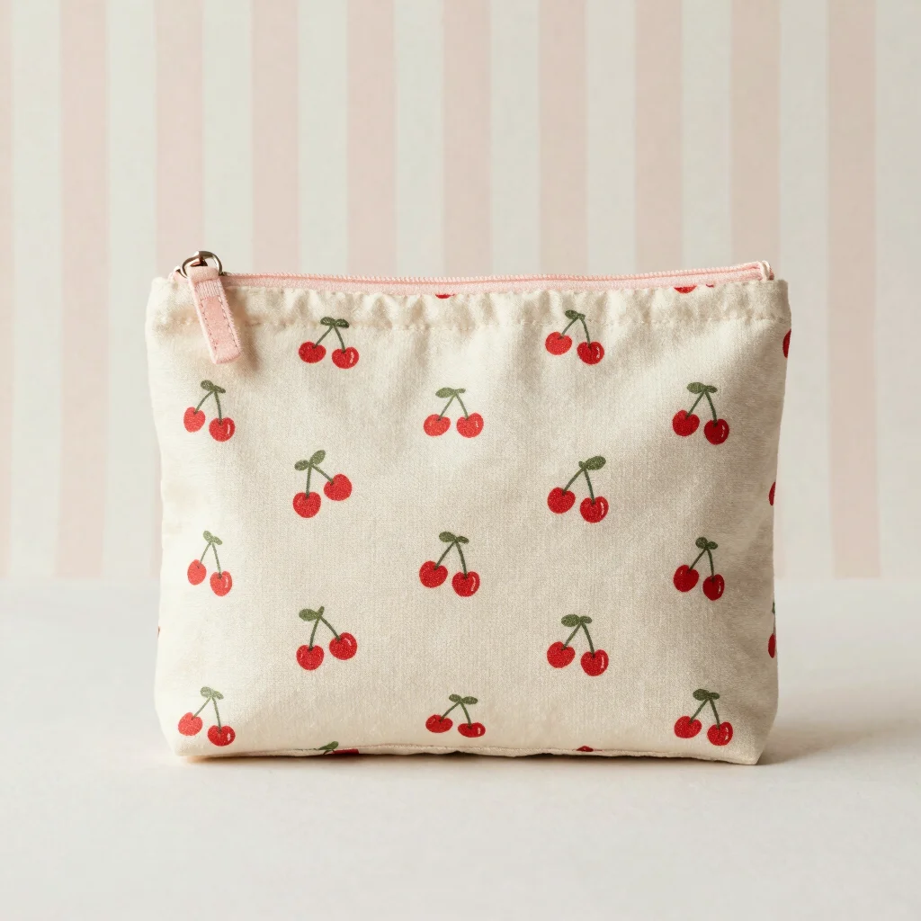 Cherry Picnic Pouch